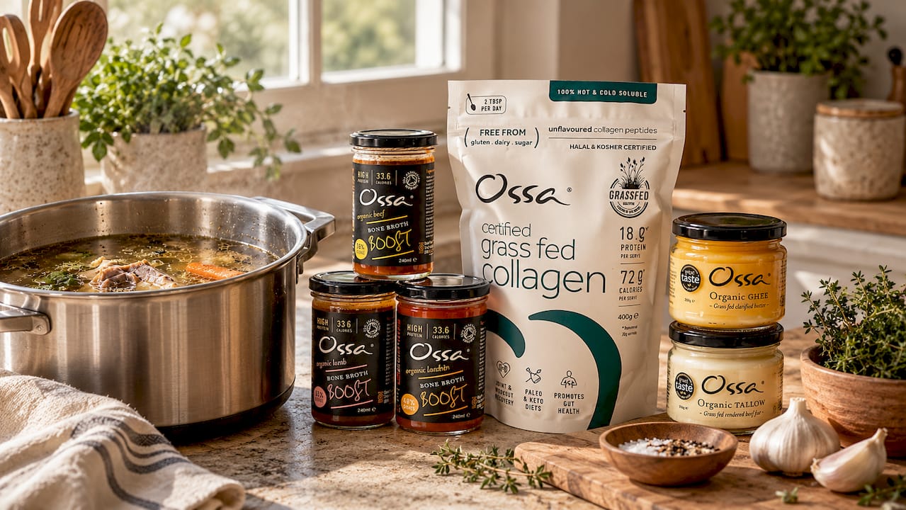 30 Min Collagen Broth: Pressure Cooker or Slow Cooker for UK Cooks